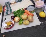 A picture of step 1 of Oven samosa trial 1.