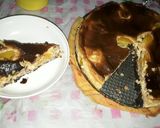 A picture of step 6 of Baked Peach Orange Cheesecake.