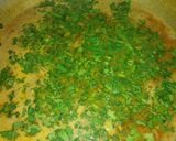 A picture of step 7 of Maize baffle with mix daal.