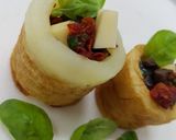 Foto del paso 5 de la receta: Patí empanado estilo japonés con salsa holandesa de mojito