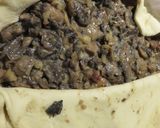 Une image de l'étape 5 de Tourte de Noël Végé : châtaignes -champignons.