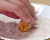 A picture of step 8 of Chocolate hazelnut churros.