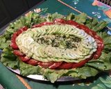 Une image de l'étape 13 de Salade de fenouil aux tomates,concombre et scarole (sauce aux câpres).