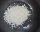 A picture of step 1 of Dalgona candy.