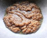 A picture of step 4 of Rajgira Halwa.