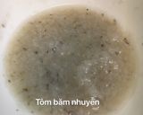 Hình bước làm 2 của món Cháo rau ngót nấu tôm