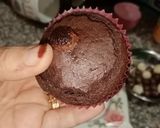 صورة لخطوة 4 من وصفة كب كيك شوكولاته