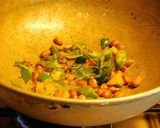 A picture of step 3 of Kodo millet uppuma.