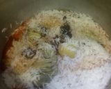 A picture of step 4 of Daigi Biryani.