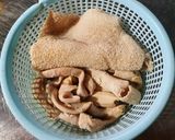 Hình bước làm 1 của món Phá lấu lòng bò