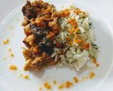 Foto del paso 11 de la receta: Pollo balti con guarnición de arroz