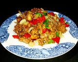 Foto langkah ke 7 dari resep Tumis Ayam Paprika.
