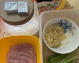 A picture of step 1 of Oxtail soup.