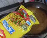 A picture of step 4 of Maggie Noodles Soup.
