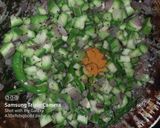 A picture of step 5 of Ridge gourd egg fry.
