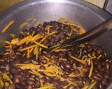 A picture of step 5 of Njahi stew.