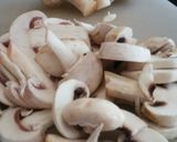 Une image de l'étape 5 de Gratin de Pennes aux champignons (Recette Monsieur Cuisine).