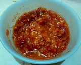 Foto langkah ke 2 dari resep Balado Terong, Kentang, dan Ikan Teri.