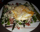 Foto del paso 4 de la receta: Espárragos verdes con jamón+queso+huevo