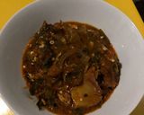 A picture of step 5 of Okra/soup superB.