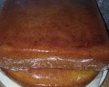 A picture of step 8 of Coffee sponge cake (heart shape, part 1).