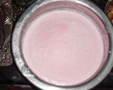 A picture of step 1 of Rasmalai Tiramisu eggless.