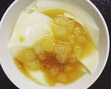 Hình bước làm 36 của món Sữa đậu nành và đậu hũ nước đường lá dứa trân châu