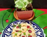 A picture of step 5 of Barnyard Millets Vegetables Upma.