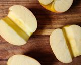 A picture of step 1 of Apple pie french toast.