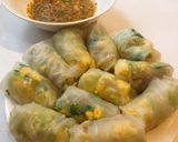 รูปขั้นตอนการทำที่ 3 ของ เมี่ยงญวณ/ก๋วยเตี๋ยวลุยสวน Fresh spring rolls🥦