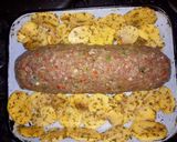 Foto del paso 3 de la receta: Pan de carne relleno. Con papas al horno