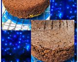 A picture of step 3 of Dark chocolate ocean cake.