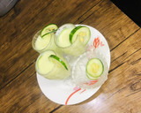 A picture of step 2 of Cucumber smoothie🥒🥛.