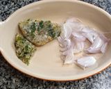 A picture of step 2 of Thai Omelet with Chili Fish Sauce.
