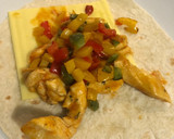 Foto del paso 4 de la receta: Fajitas de pollo y pimientos