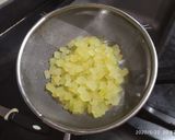 A picture of step 2 of Tooti-frooti.