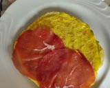 A picture of step 4 of Spinach, Egg, and Bresaola Roll-Ups.