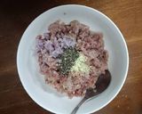 Hình bước làm 1 của món Bánh cuốn chả lụa