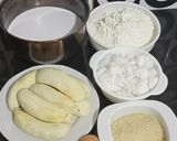 Foto langkah ke 1 dari resep Roti Pisang Banjar.