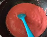 A picture of step 1 of Rose barfi pops.