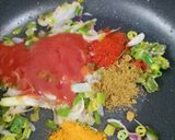 A picture of step 4 of Nepali Soup Thupka.
