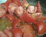 A picture of step 3 of Prawns angara karahi.