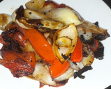 Foto del paso 3 de la receta: Timbal de verduras a la plancha con queso de cabra