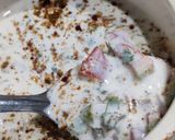 A picture of step 4 of Cheesey onion and tomato raita.