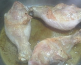 Foto del paso 1 de la receta: Pollo a la marengo con champiñones y jamón ibérico
