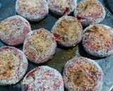 A picture of step 1 of Oats beetroot tikki.