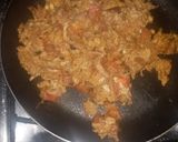 Foto del paso 10 de la receta: Huevo revuelto con 🧀, 🥓 y 🐔
