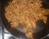 Foto del paso 10 de la receta: Huevo revuelto con 🧀, 🥓 y 🐔