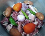 A picture of step 3 of Balochi Rosh.