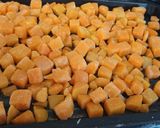 A picture of step 1 of Butternut Squash spinach Tagliatelle.